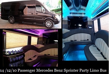 Executive Sprinter Party Bus Atlanta