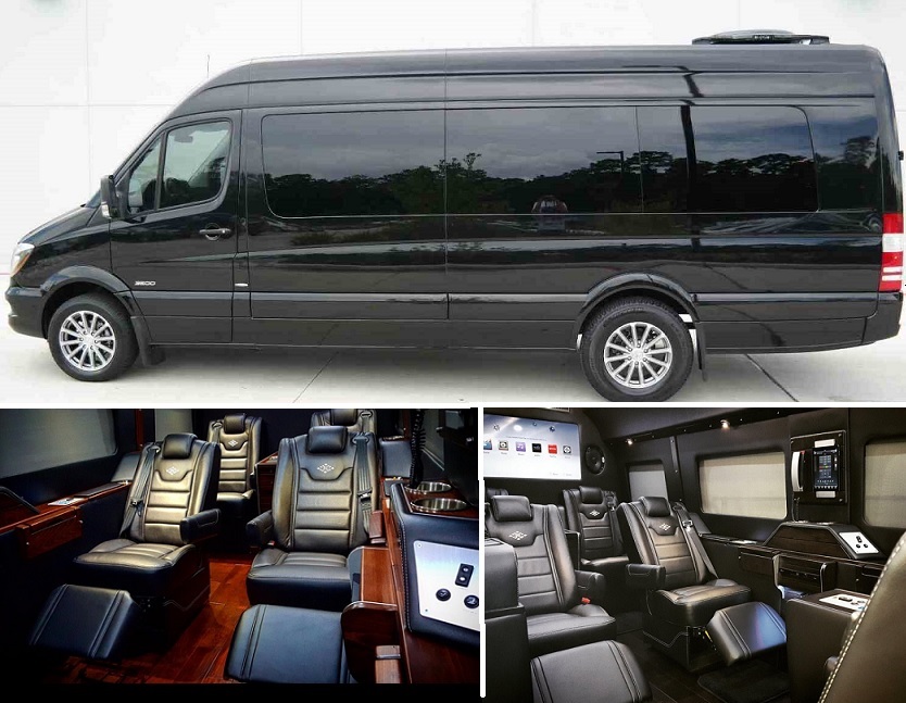 Luxury 6 Passenger Sprinter Van Georgia